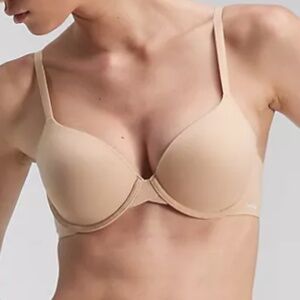 Calvin Klein Perfectly Fit Modern T-Shirt Bra 34B Cedar NWT